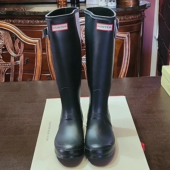 Hunter Shoes Like New Tall Hunter Rain Boots Poshmark